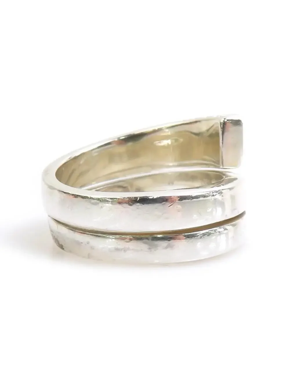 Auth Gucci G Logo Ring Silver - #307807G97B